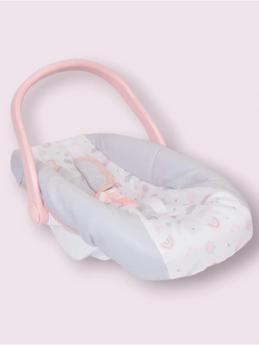 Hopscotch Lane Baby Doll Accessory Car Carrier - Pink